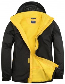 UC621 Deluxe Outdoor Jacket Black/Yellow